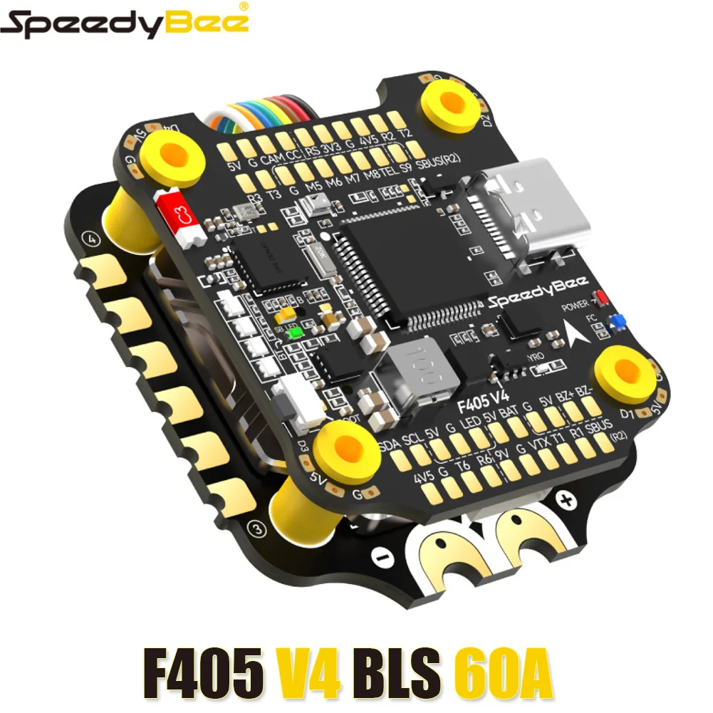 SpeedyBee F405 V4 BLS 60A 30x3 - Speedybee F405 V4 Bls 55A Stack recension och pris