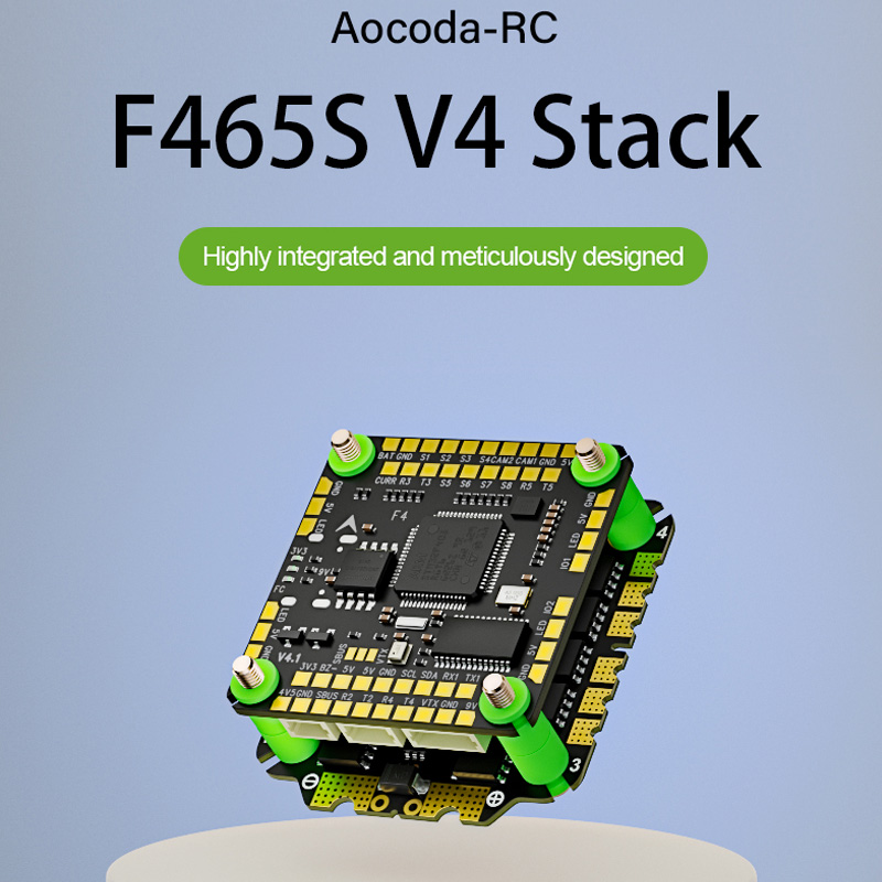 Aocoda-RC F465S V4 Stack F405  - Speedybee F405 V4 Bls 55A Stack recension och pris