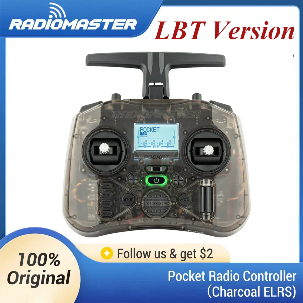 Radiomaster Pocket LBT for EU  - Radiomaster Pocket Elrs M2 recension och pris